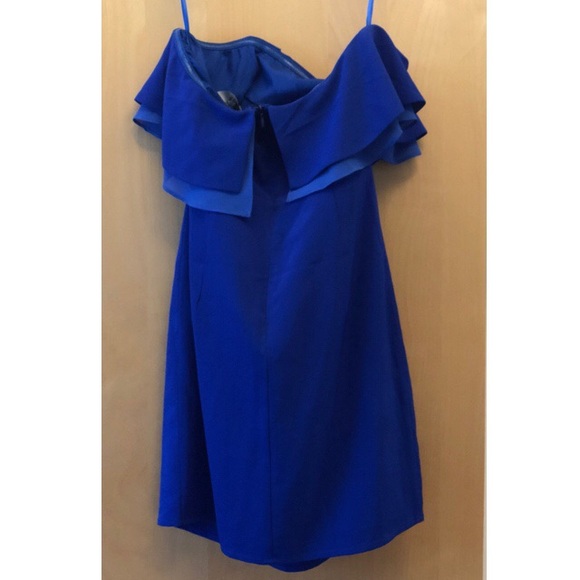 LULUS ROYAL BLUE STRAPLESS DRESS SMALL - Picture 8 of 8